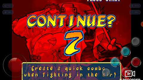 Marvel Vs Capcom (Arcade) Game Over