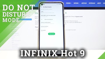 How to Enable Do Not Disturb Mode in INFINIX Hot 9 – Turn On Do Not Disturb Mode