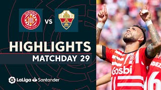 Resumen de Girona FC vs Elche CF (2-0)