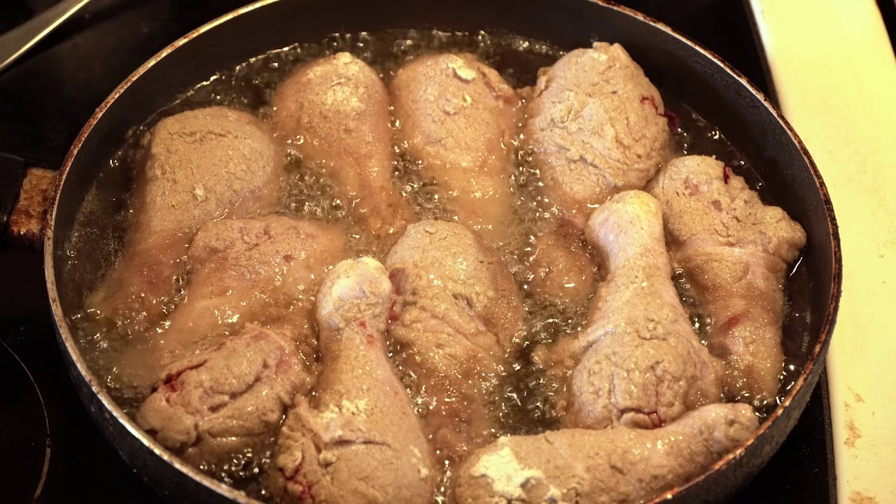 How to cook crispy fried chicken - YouTube