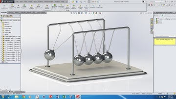 SolidWorks Motion Simulation tutorial - Newton