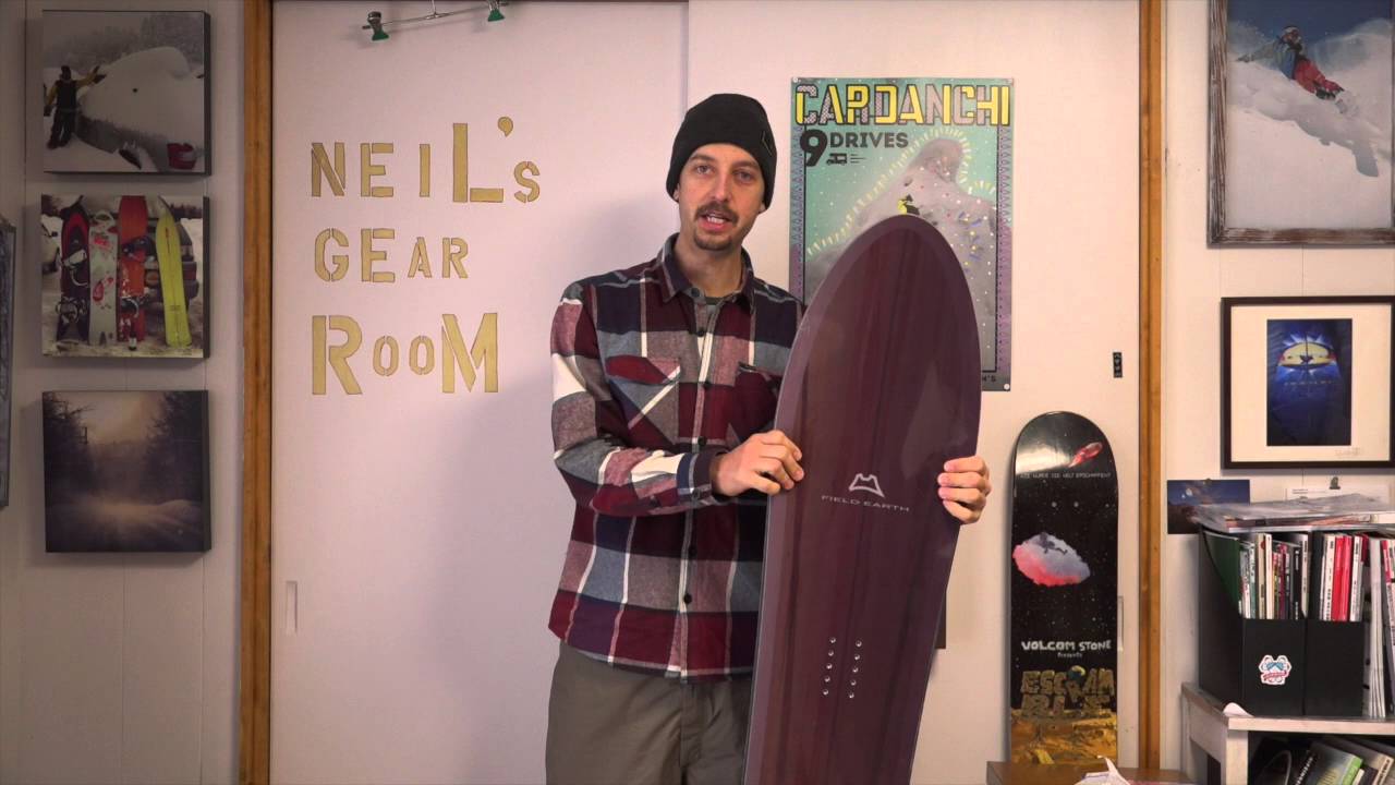 Neil's Gear Room EP8 Field Earth snowboard