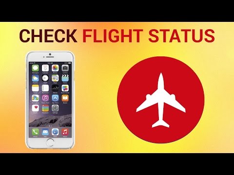 Video: Hur kontrollerar jag flygstatus på iPhone?