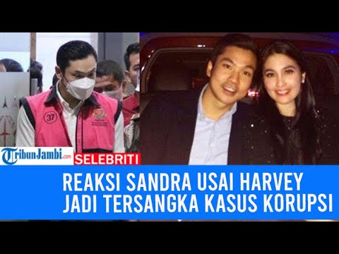 Reaksi Sandra Dewi Usai Harvey Moeis Jadi Tersangka Kasus Korupsi