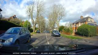 Tilbury driving test route ( real test recording with voice over)