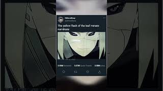 the yellow flash of the leaf edit #minato#anime#naruto#edit