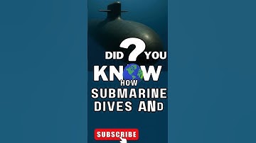 Hoe werken onderzeeërs? Duiken en opduiken, uitgelegd in 4k #onderzeeër marinetechniek kort #kort