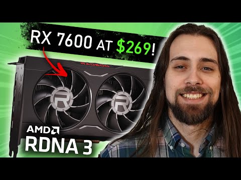 PowerColor FIGHTER AMD Radeon RX 7600 XT 16 Go GDDR6