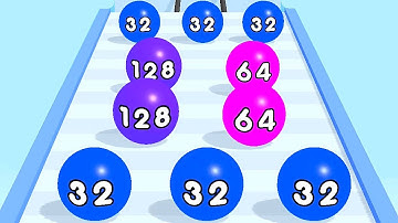 2048 Ball Game - Merge Number 4096 ! All Levels Gameplay Levels (108-114) android, ios