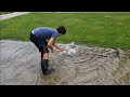 Draining a Flooded Street Compilation