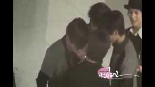 080918 SHINee's 1st Win - Awarding moment & After the show