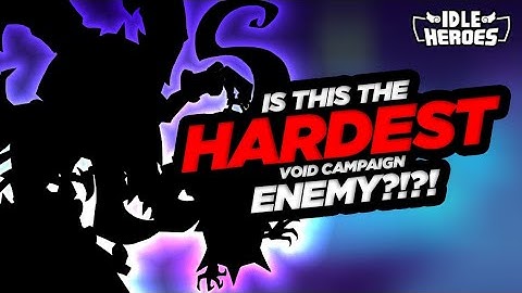 Idle Heroes - Is THIS the HARDEST Wave in all Void Campaign???