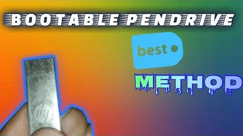 How To Create A Bootable Usb Windows 10  (2021 Simple method )