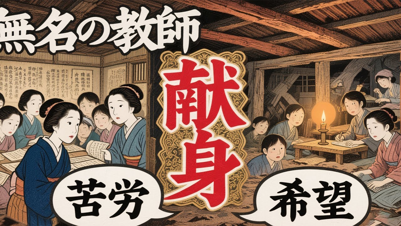 一人の浪人の決断が、日本全体を変えた。寺子屋から明治維新へ。教育が起こした静かな革命…