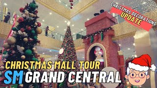 4k Walking Tour  Sm City Grand Central  Christmas Decorations Update december 2022