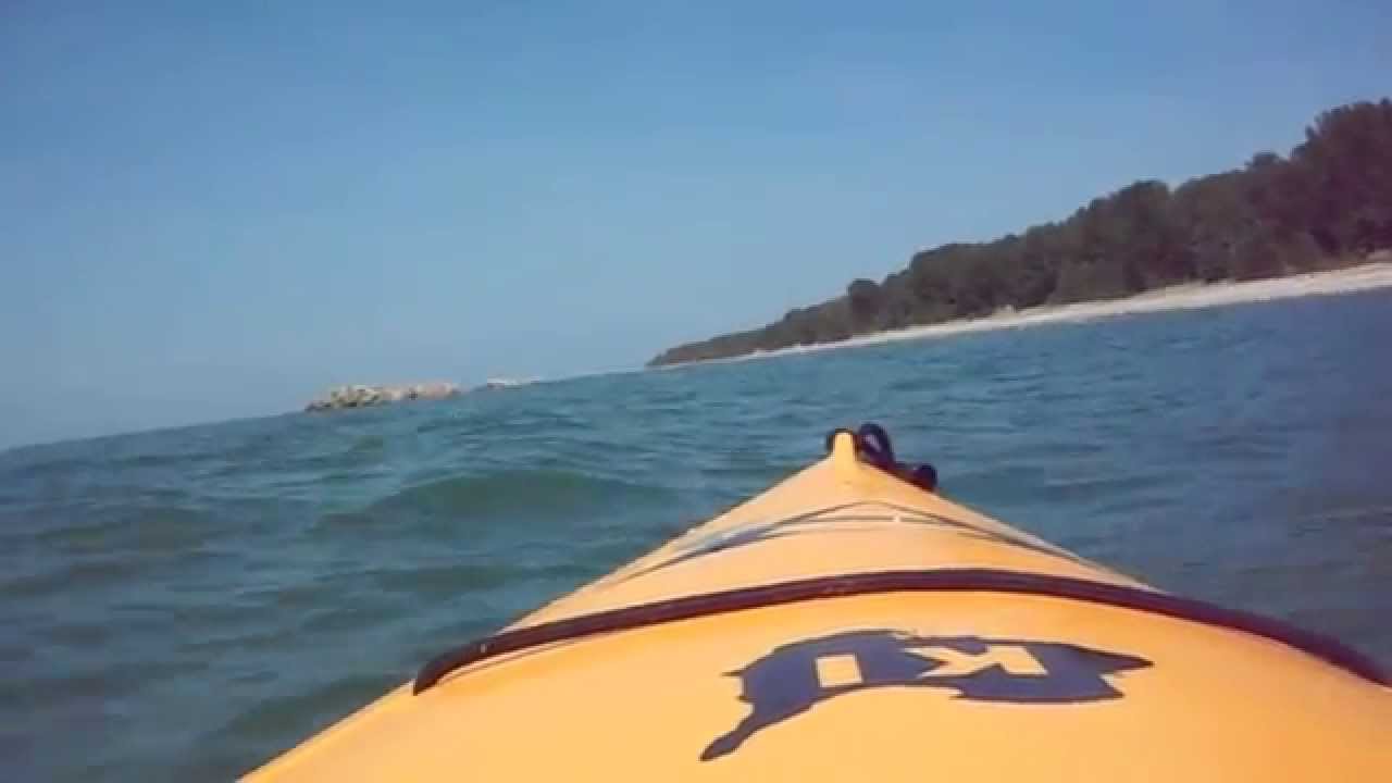 Kayaking at Presque Isle, PA YouTube