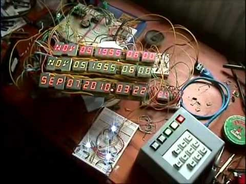 Back To The Future Time Circuits Replica - Video 3 - YouTube