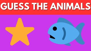 Guess the Animal by Emoji Quiz - Part 1 by Quiz Tomb 2,396 views 3 months ago 6 minutes, 17 seconds