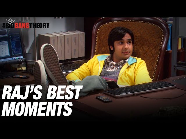Raj's Best Moments! | The Big Bang Theory class=