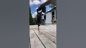 How to use a recip saw to demo a deck