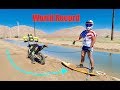 SURFING BEHIND A DIRTBIKE!!!( WILL IT WORK??)