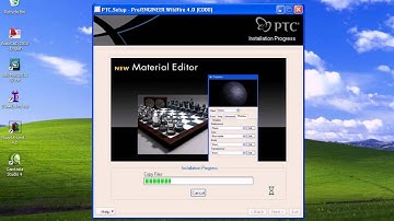 How to install proE 4.0