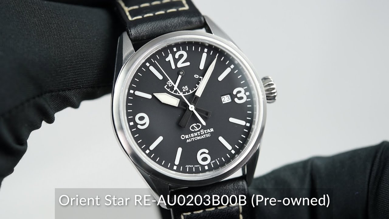 Orient Star RE-AU0203B00B (Pre-owned) - YouTube