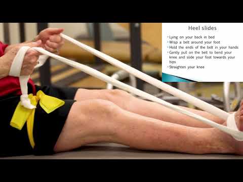 Knee Replacement - Knee Exercises