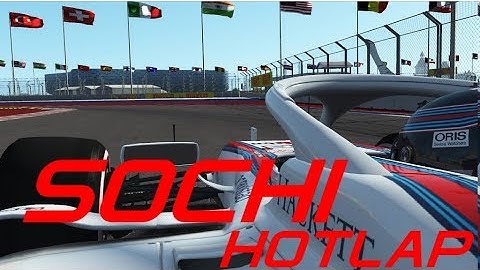 Hotlap Sochi- Rfactor 2 - F1 ASR mod 2018