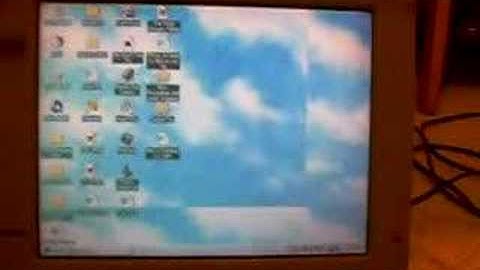 Windows 95 start up, and Windows 95 shut down