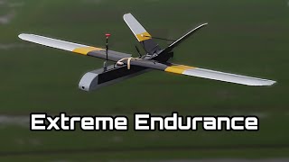 V-Tail Pusher for FPV - Extreme Endurance Flight In Rain \& Winds