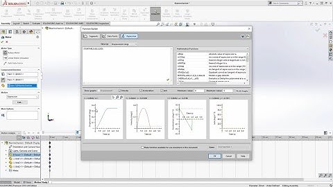 Motion simulation using Solidworks | Basic dynamic simulation | 4-bar Linkage