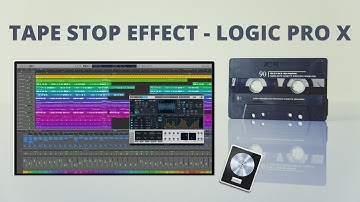 TAPE STOP EFFECT - No VST Required - Logic Pro X - Hindi