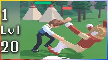 Ragdoll Fighter - Gameplay Walkthrough - Levels 1-20