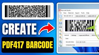 How to Create a PDF417 Barcode Easily