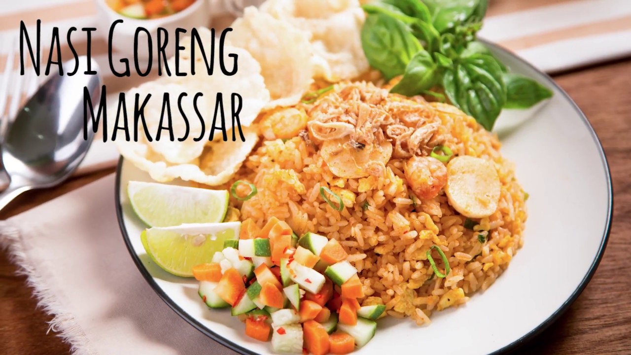 Resep Nasi Goreng Merah Khas Makassar - YouTube