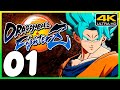 Dragon Ball FighterZ - Modo Historia - Parte 1 - Gameplay en Español - No Comentado - 4K/60fps