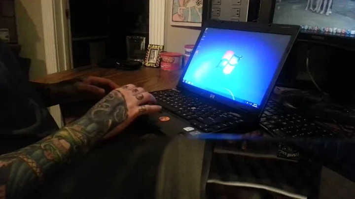 HP NC6400 install new replacement LCD