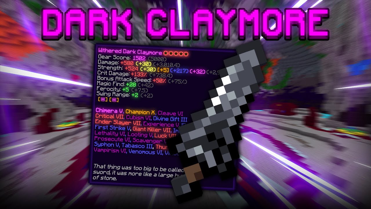 the 4 BILLION COIN SWORD (Hypixel Skyblock)