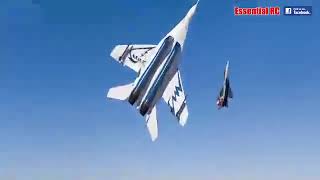 FANTASTIC Russian Mikoyan MiG 29 FORMATION PAIR DUO with OVT VECTORED THRUST Dem   Trim