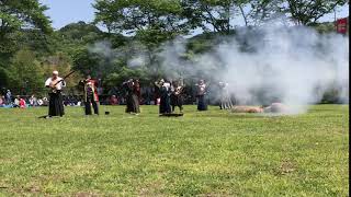 火縄銃実演　2018050503