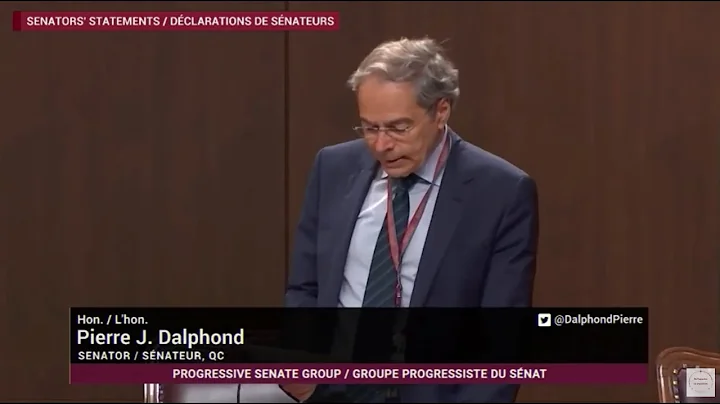 Senator Dalphond on systemic racism against Indigenous women & girls - June 17, 2020 (English feed)