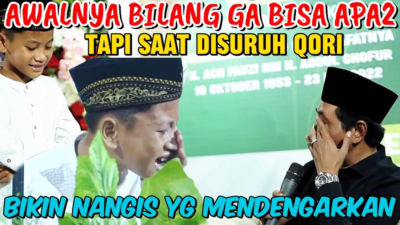 SUARA EMAS TERPENDAM ‼️KH ANWAR ZAHID SAMPE MENETESKAN AIR MATA