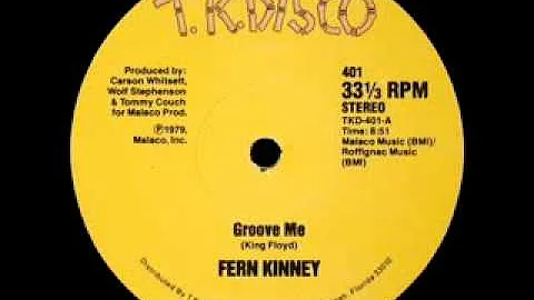 70's disco music -Fern Kinney - Groove me 1979