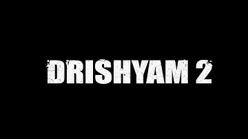 drishyam 2 trailer | title animation with adobe after effects