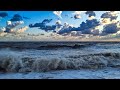 Шторм и большие волны на море в посёлке  Новомихайловском 28 июля 2023 года. Смотреть всем.