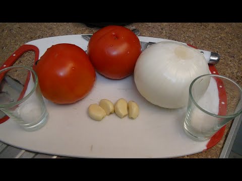 Video: Recetas De Salsa De Tomate Y Ajo