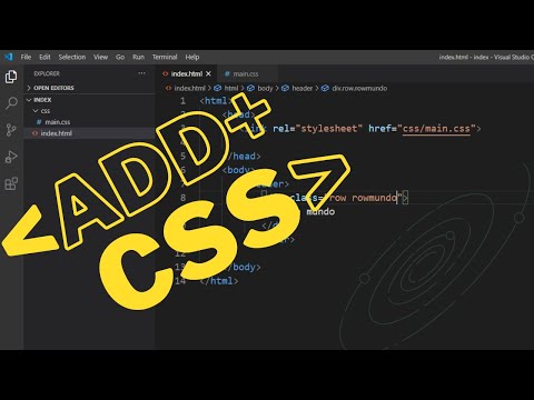 Vídeo: Como você vincula CSS?
