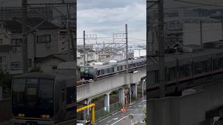 JR 西日本 学研都市線 住道 - 鴻池新田 駅 間 321系 普通列車