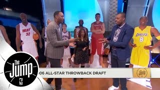 Tracy McGrady and Paul Pierce do hilarious 2006 All-Star throwback draft | The Jump | ESPN